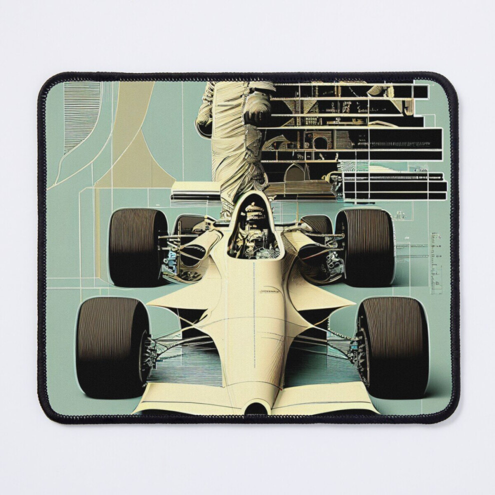 Mouse Pad Vintage Formula One 11.8 X 9.8 Inch Computer Mat Gaming Office Mousepad 7802738159028