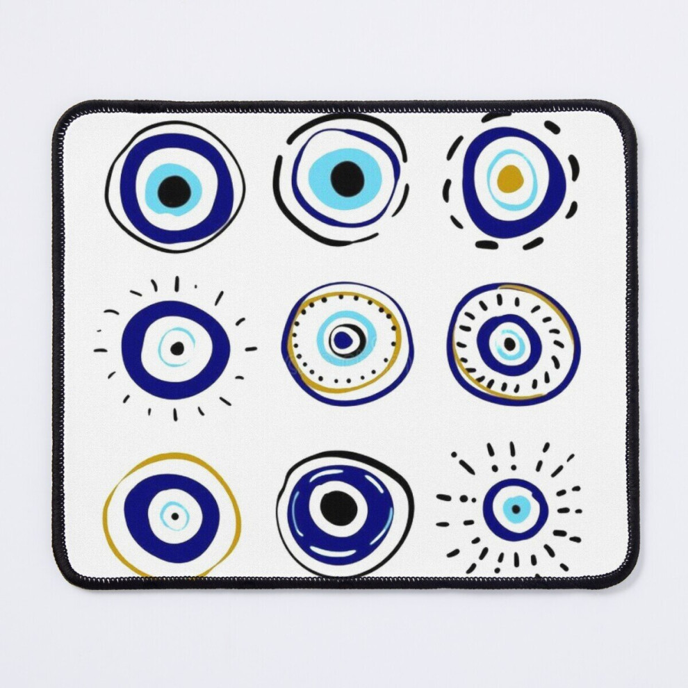 Mouse Pad Greek Eye For Protection, With A Perfect Designer 11.8 X 9.8 Inch Computer Mat Gaming Office Mousepad 7802738186437