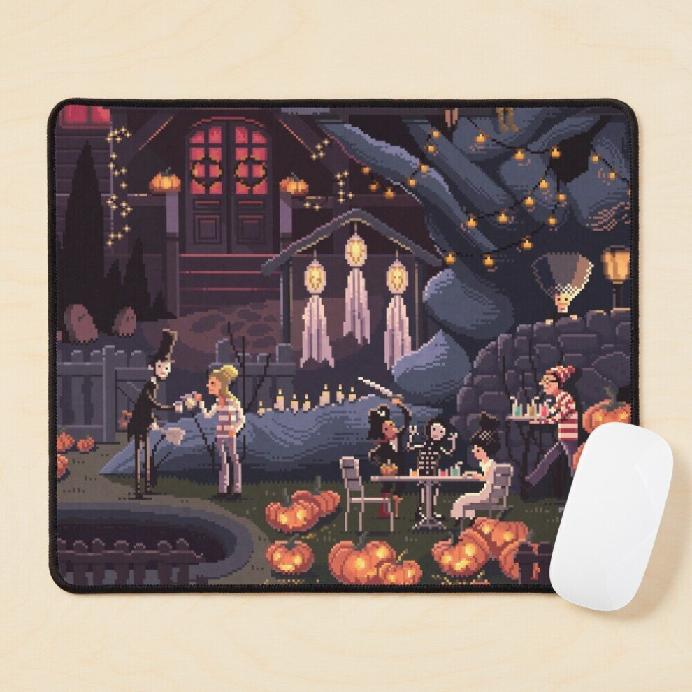 Mouse Pad Scene #35: 'Pumpkins' 11.8 X 9.8 Inch Computer Mat Gaming Office Mousepad 7802738151343