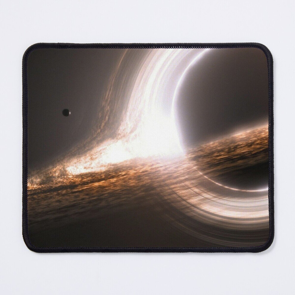 Mouse Pad Interstellar Gargantua Hole 11.8 X 9.8 Inch Computer Mat Gaming Office Mousepad Black 7802738118988