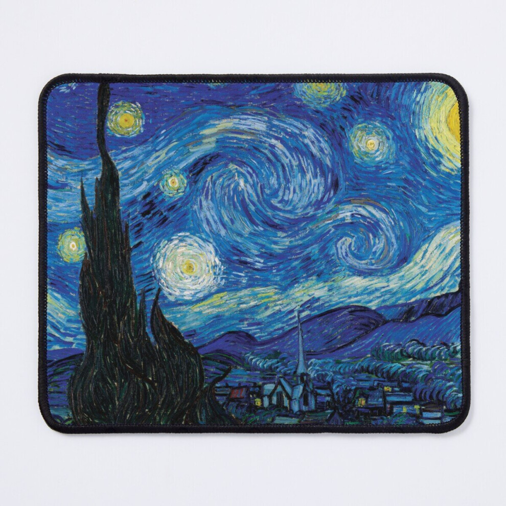 Mouse Pad Vincent Van Gogh - Starry Night 11.8 X 9.8 Inch Computer Mat Gaming Office Mousepad 7802738129045
