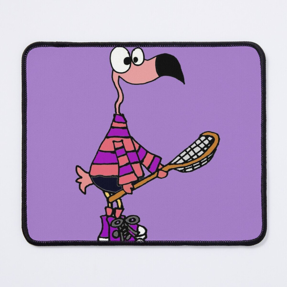 Mouse Pad Funnyk Flamingo Playing Lacrosse 11.8 X 9.8 Inch Computer Mat Gaming Office Mousepad 7802738194104