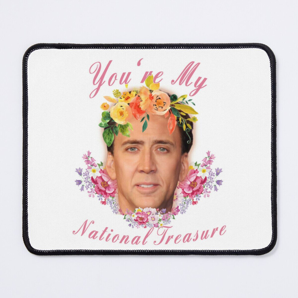 Mouse Pad Nicolas Cage - You're My National Treasure - Nicholas Cage - Nick Cage - Nic Cage 11.8 X 9.8 Inch Computer Mat Gaming Office Mousepad 7802738178456
