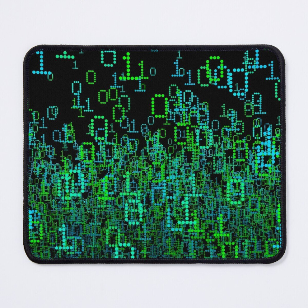 Mouse Pad Binary Cloud 11.8 X 9.8 Inch Computer Mat Gaming Office Mousepad 7802738170870