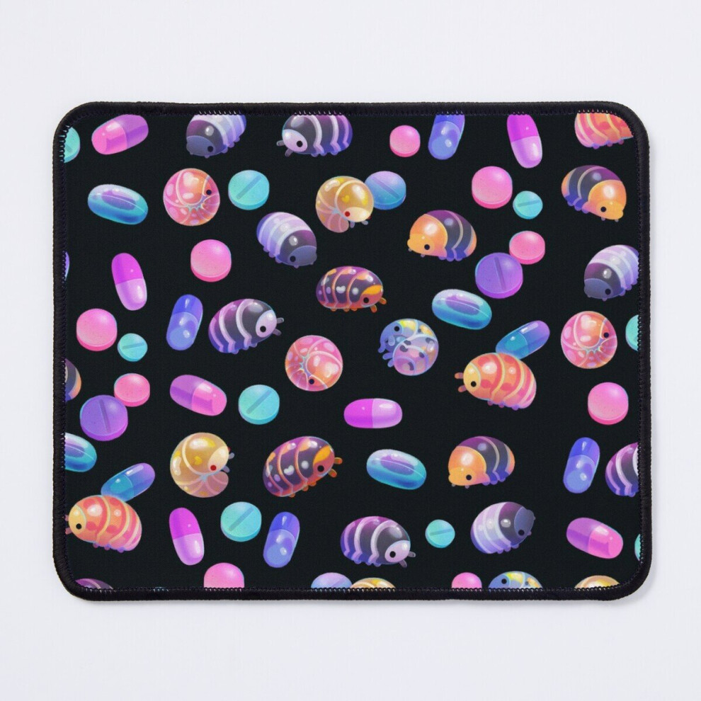 Mouse Pad Pill Bugs - 11.8 X 9.8 Inch Computer Mat Gaming Office Mousepad Dark 7802738121605