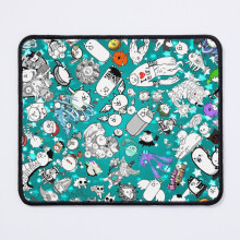 Mouse Pad Battle Cats 11.8 x 9.8 inch Computer Mat Gaming Office Mousepad