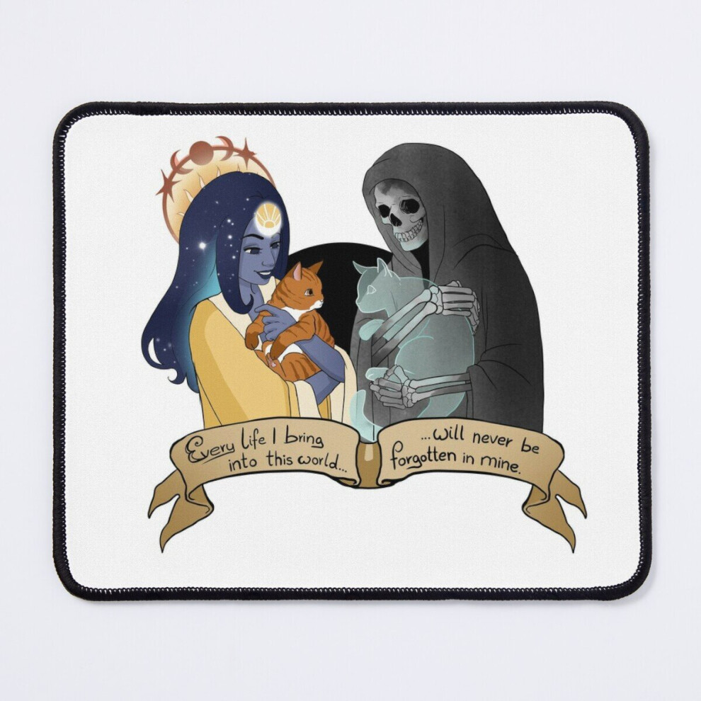 Mouse Pad Life Death 11.8 X 9.8 Inch Computer Mat Gaming Office Mousepad 7802738123418
