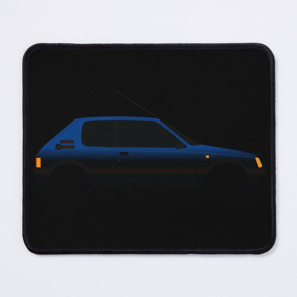 Mouse Pad Peugeot 205 Gti 1.6 (1984-1992) - 'Night Cruise Series #6' 11.8 X 9.8 Inch Computer Mat Gaming Office Mousepad 7802738208306