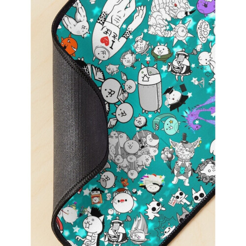 Mouse Pad Battle Cats 11.8 x 9.8 inch Computer Mat Gaming Office Mousepad 2