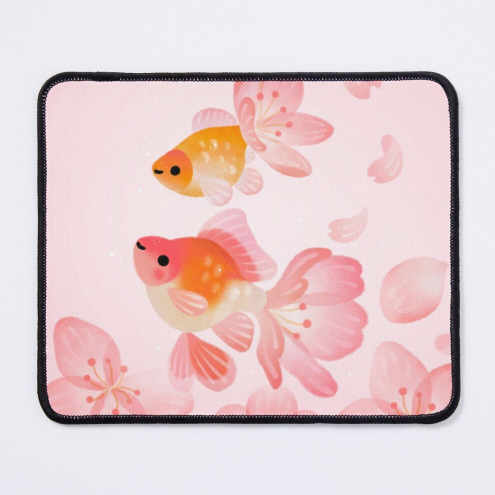 Mouse Pad Cherry Blossom Goldfish 1 11.8 X 9.8 Inch Computer Mat Gaming Office Mousepad 7802738138870