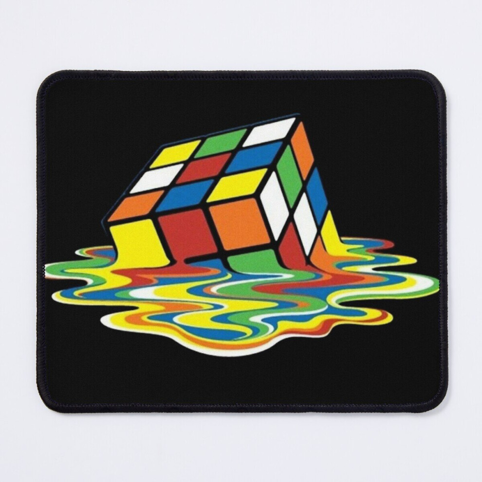 Mouse Pad Rubik's Cube Melt 11.8 X 9.8 Inch Computer Mat Gaming Office Mousepad 7802738158434