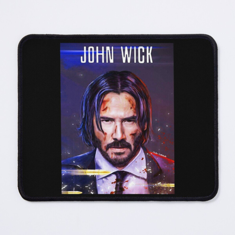 Mouse Pad John Wick 11.8 X 9.8 Inch Computer Mat Gaming Office Mousepad 7802738196092