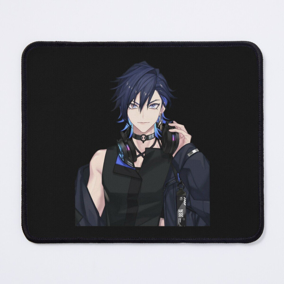 Mouse Pad Yugo Asuma Yugo - Nijisanji - Nijisanji En 11.8 X 9.8 Inch Computer Mat Gaming Office Mousepad 7802738166736
