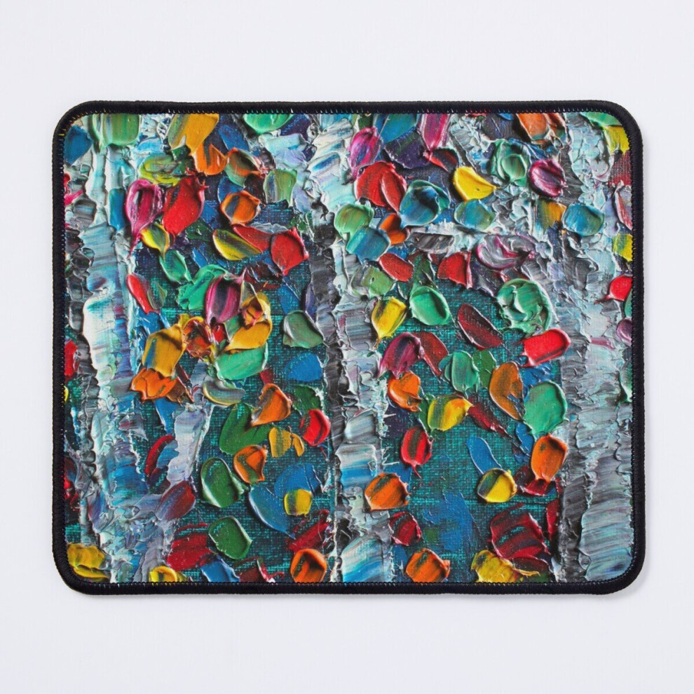 Mouse Pad Colorful Birches 11.8 X 9.8 Inch Computer Mat Gaming Office Mousepad 7802738146332