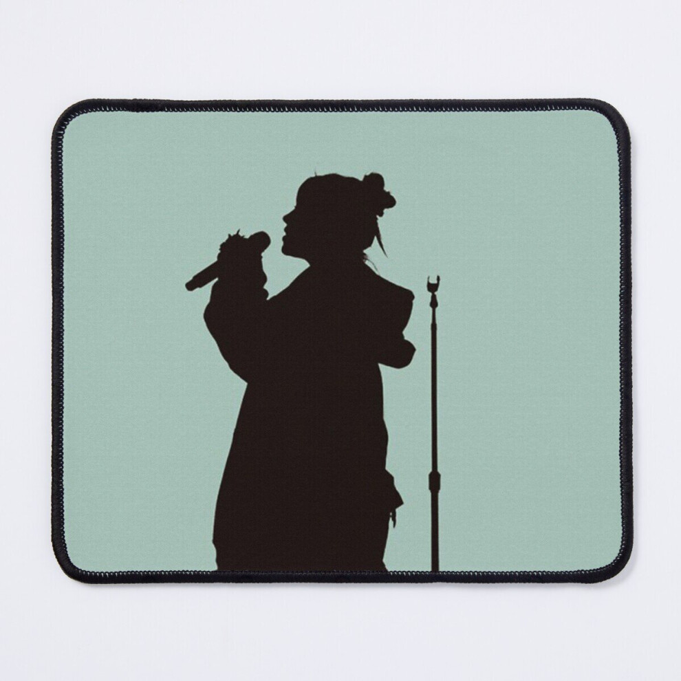 Mouse Pad Awesome Silhouette Billie 11.8 X 9.8 Inch Computer Mat Gaming Office Mousepad Black 7802738194234