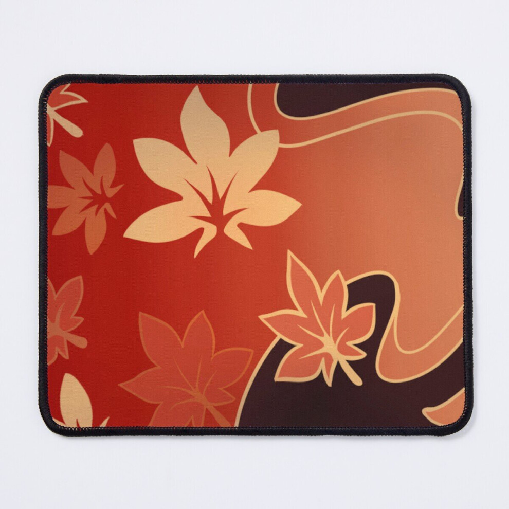 Mouse Pad Kaedehara Kazuha Maple Pattern 11.8 X 9.8 Inch Computer Mat Gaming Office Mousepad 7802738113426