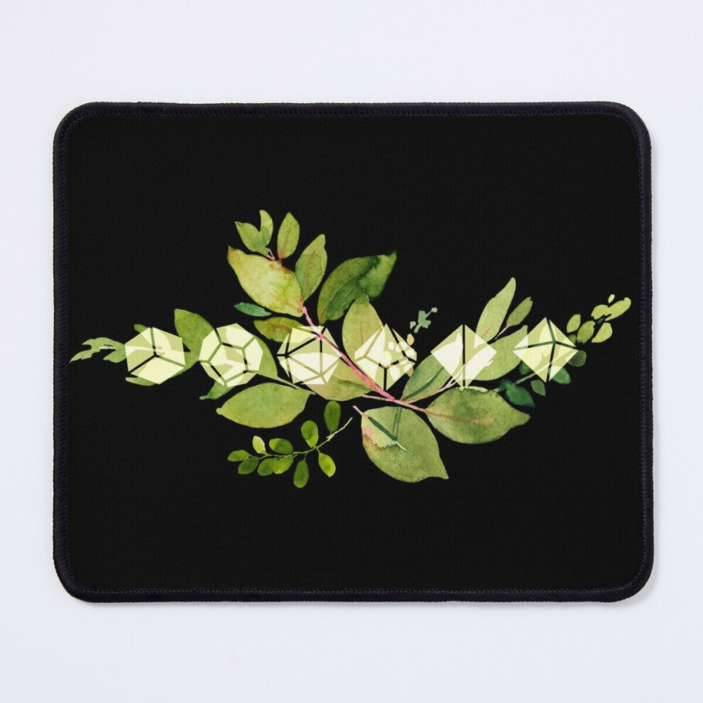 Mouse Pad Leaves Dice 11.8 X 9.8 Inch Computer Mat Gaming Office Mousepad Green 7802738109788