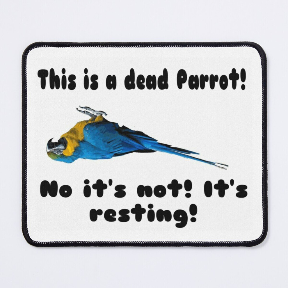 Mouse Pad The Dead Resting Parrot 11.8 X 9.8 Inch Computer Mat Gaming Office Mousepad 7802738145465
