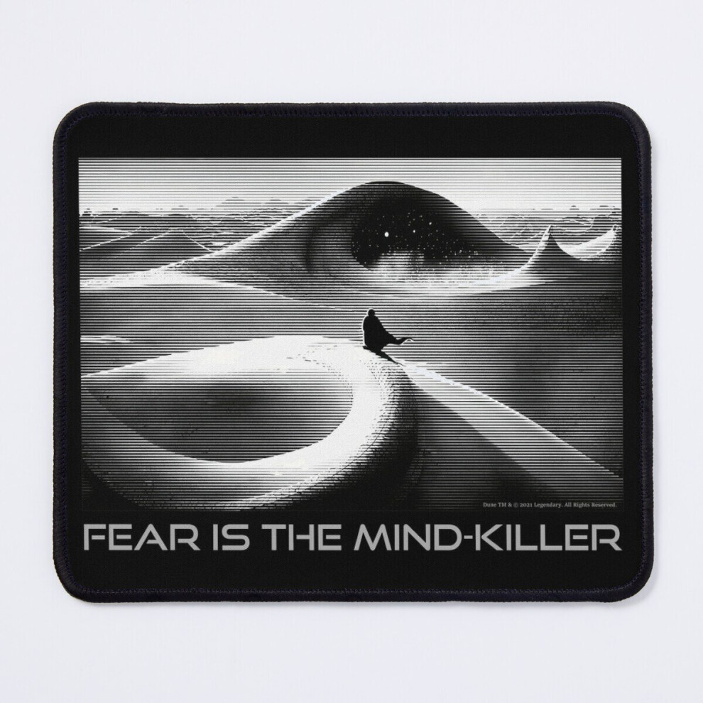 Mouse Pad Dune - Fear Is The Mind-Killer / Version 11.8 X 9.8 Inch Computer Mat Gaming Office Mousepad Dark 7802738161618