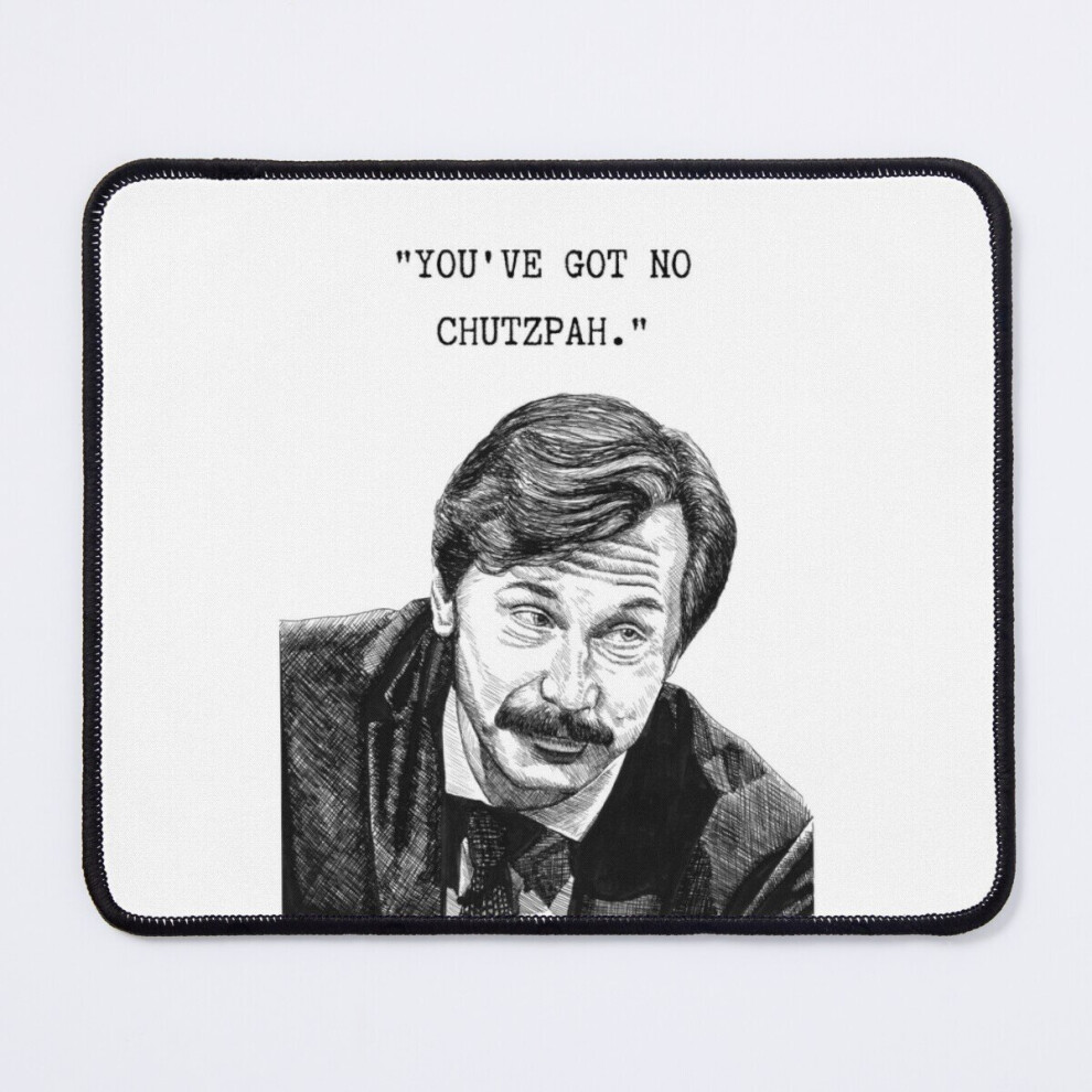 Mouse Pad Mike Wozniak, Taskmaster, Youve Got No Chutzpah. 11.8 X 9.8 Inch Computer Mat Gaming Office Mousepad 7802738191103