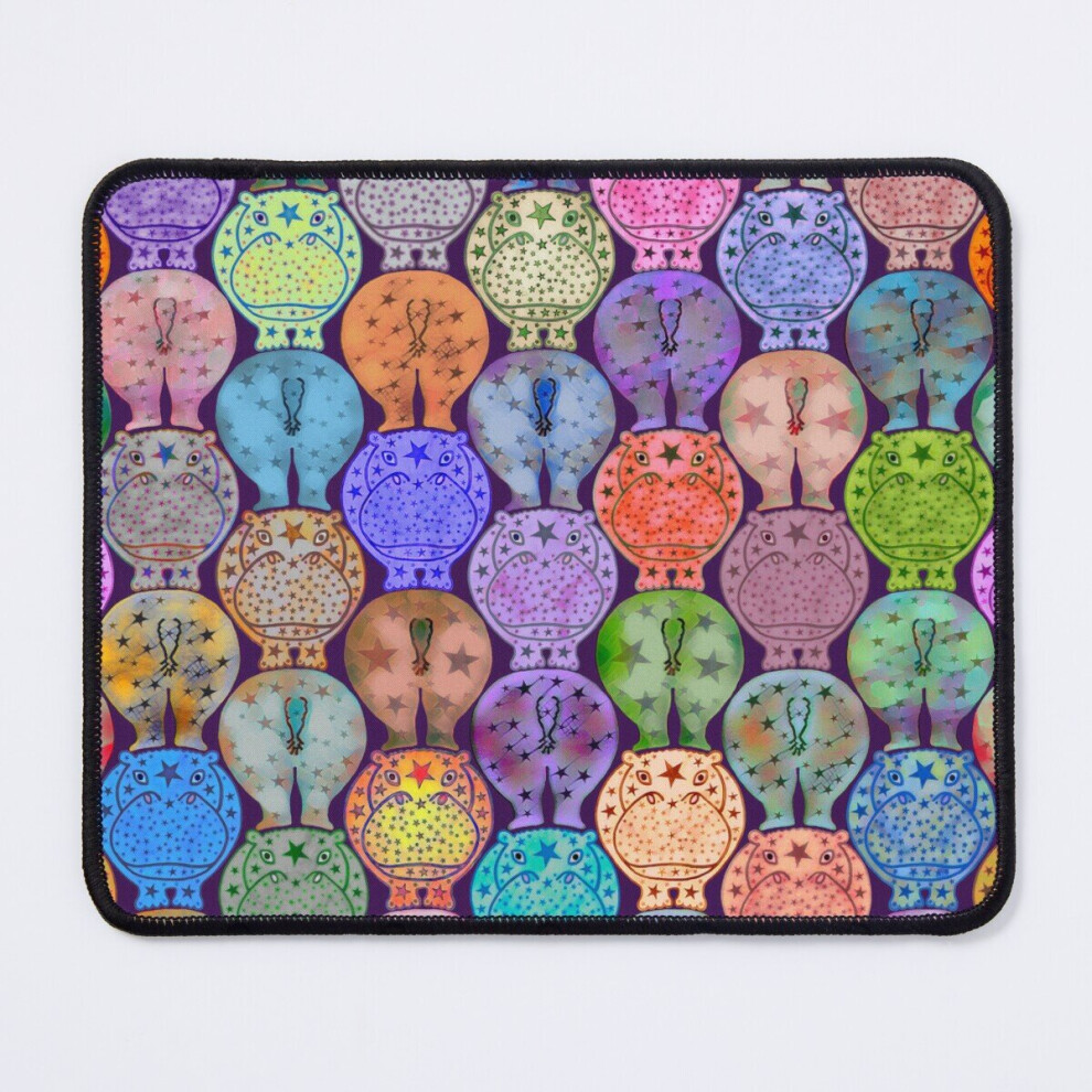 Mouse Pad Starry Hippos 11.8 X 9.8 Inch Computer Mat Gaming Office Mousepad 7802738134131