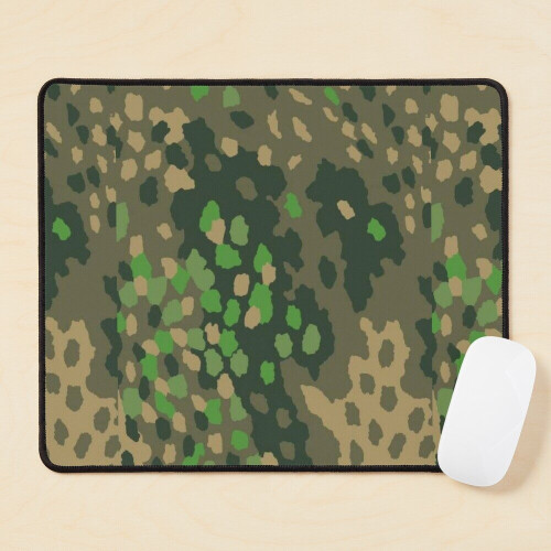Mouse Pad Dot 44 German WW2 camouflage pattern  11.8 x 9.8 inch Computer Mat Gaming Office Mousepad 1