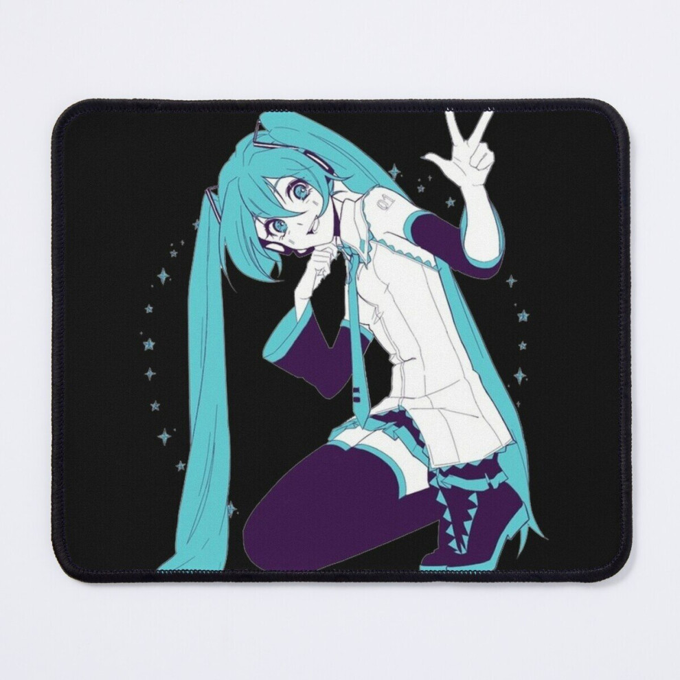 Mouse Pad Miku Pose 11.8 X 9.8 Inch Computer Mat Gaming Office Mousepad 7802738207194
