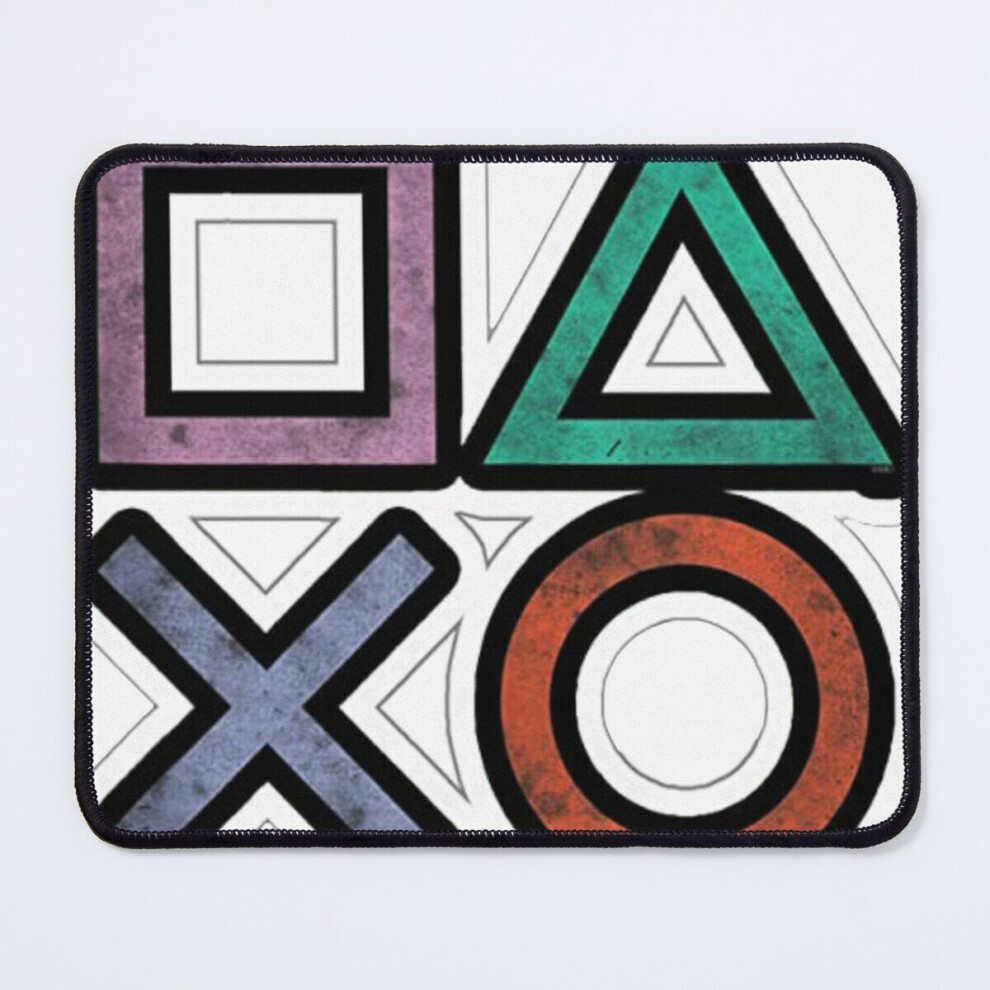Mouse Pad Playstation Vintage Icons 11.8 X 9.8 Inch Computer Mat Gaming Office Mousepad 7802738153811