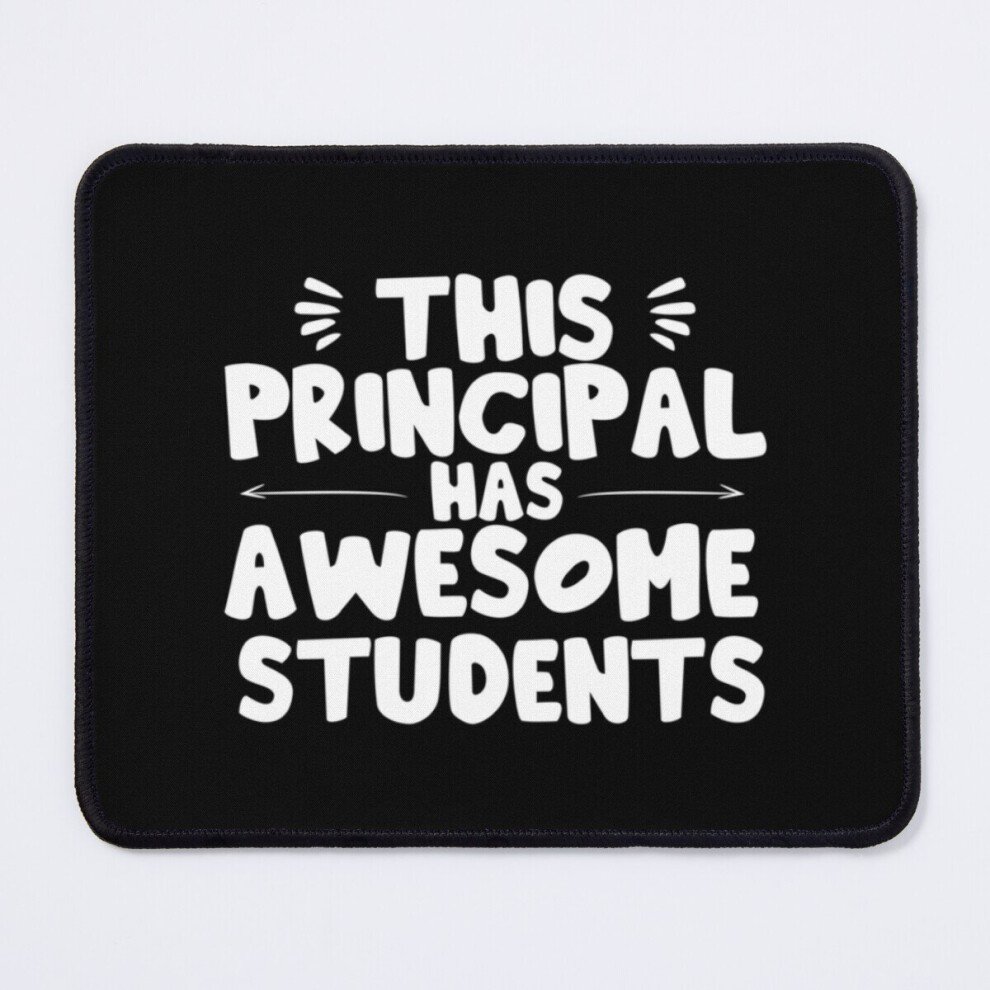 Mouse Pad This Principal Has Awesome Students 11.8 X 9.8 Inch Computer Mat Gaming Office Mousepad 7802738199970