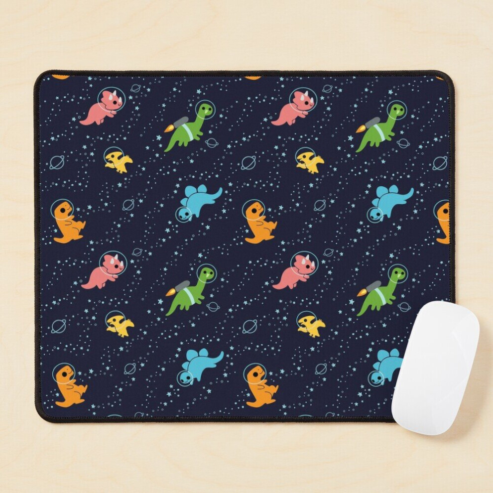 Mouse Pad Dinosaurs In Space Pattern 11.8 X 9.8 Inch Computer Mat Gaming Office Mousepad 7802738108767