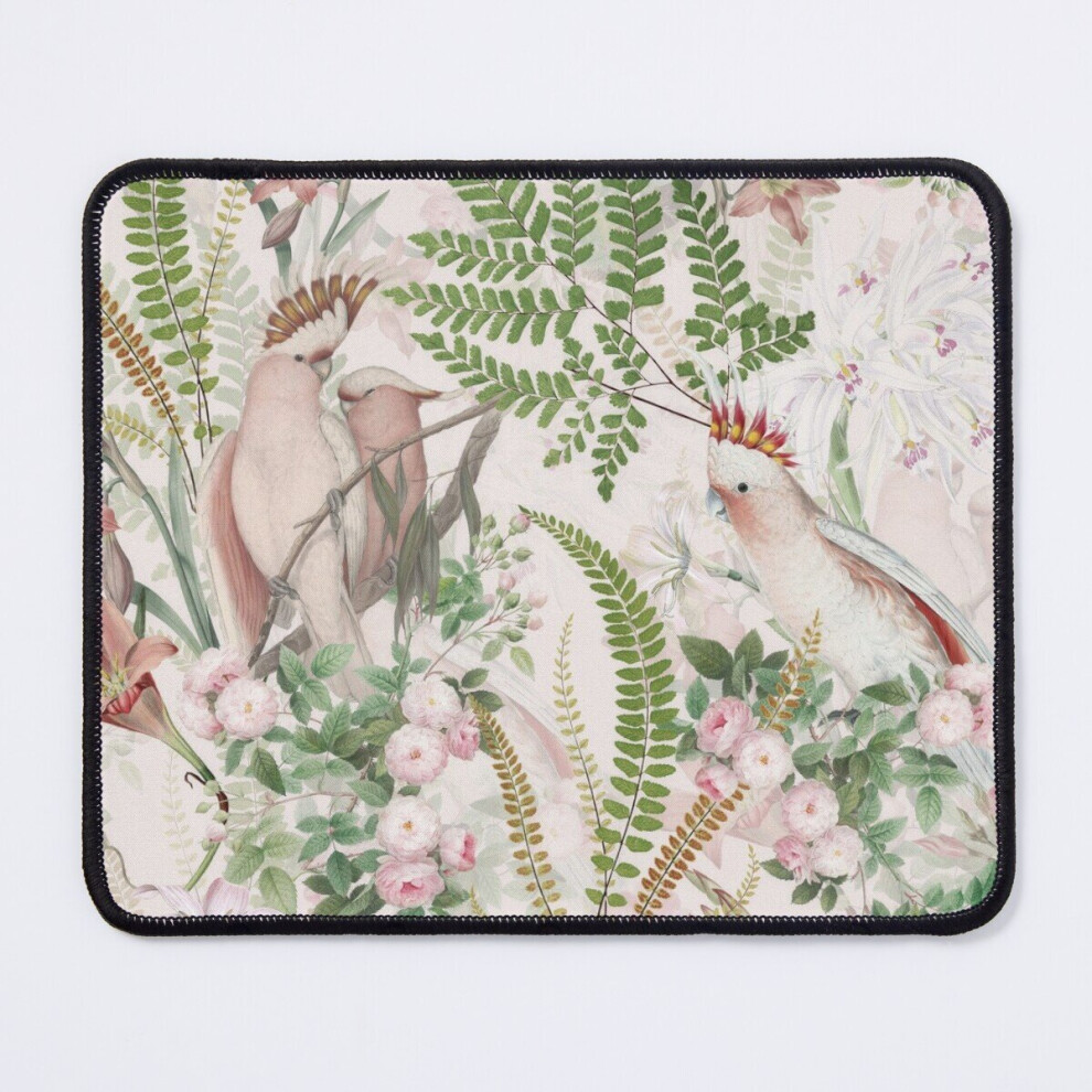 Mouse Pad Vintage Cockatoo Jungle 1 11.8 X 9.8 Inch Computer Mat Gaming Office Mousepad 7802738184303