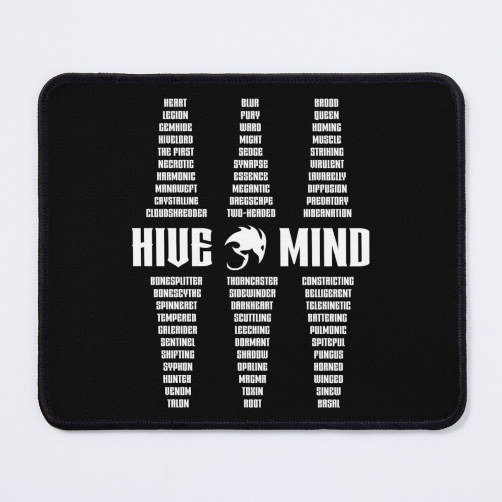 Mouse Pad Slivers - Hive Mind 11.8 X 9.8 Inch Computer Mat Gaming Office Mousepad 7802738159134