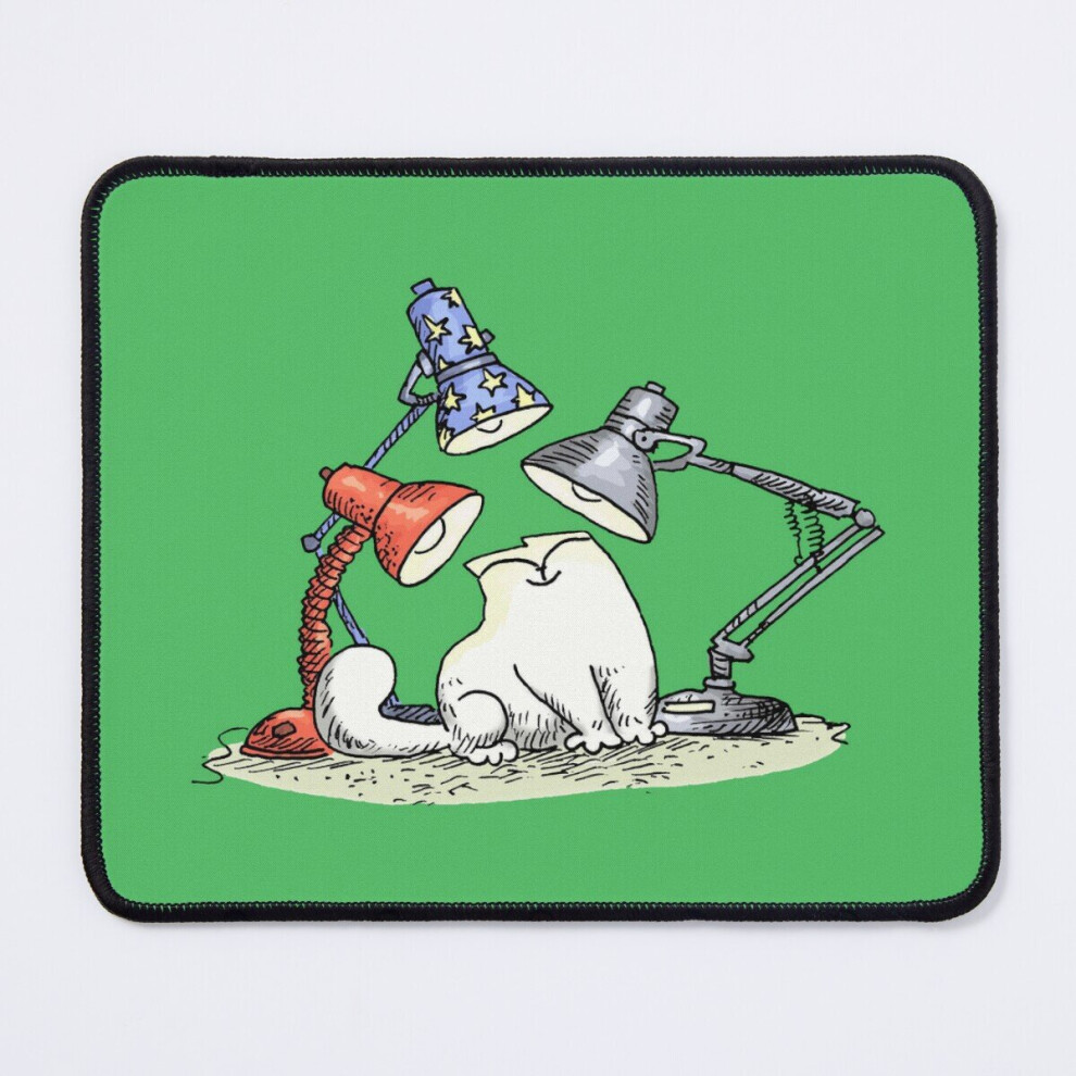 Mouse Pad Simons Cat Style For Men Simon Under Retro Fashionable Women Best, Cat Funny 11.8 X 9.8 Inch Computer Mat Gaming Office Mousepad Light 7802738129069