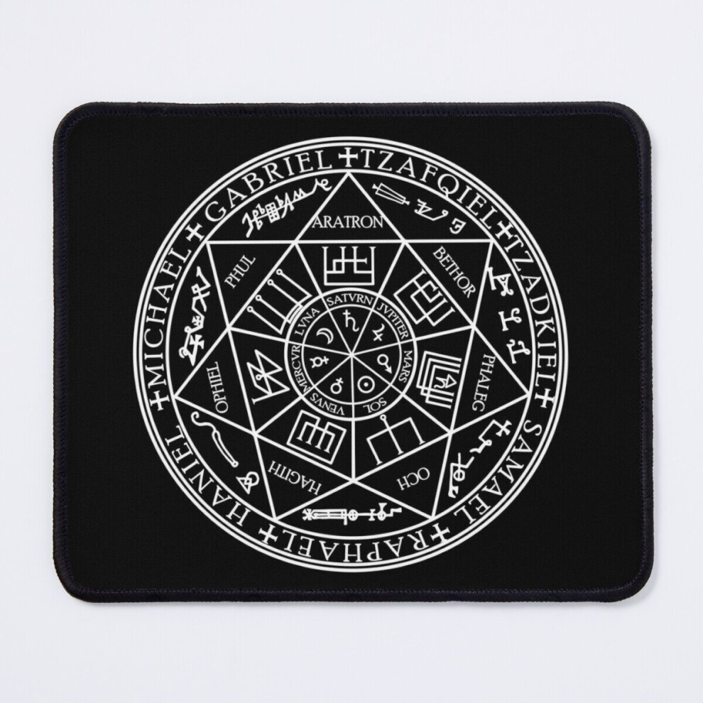 Mouse Pad Holy Seal Of The 7 Archangels; Seven Archangels Symbol Talisman Sigil 11.8 X 9.8 Inch Computer Mat Gaming Office Mousepad 7802738159080