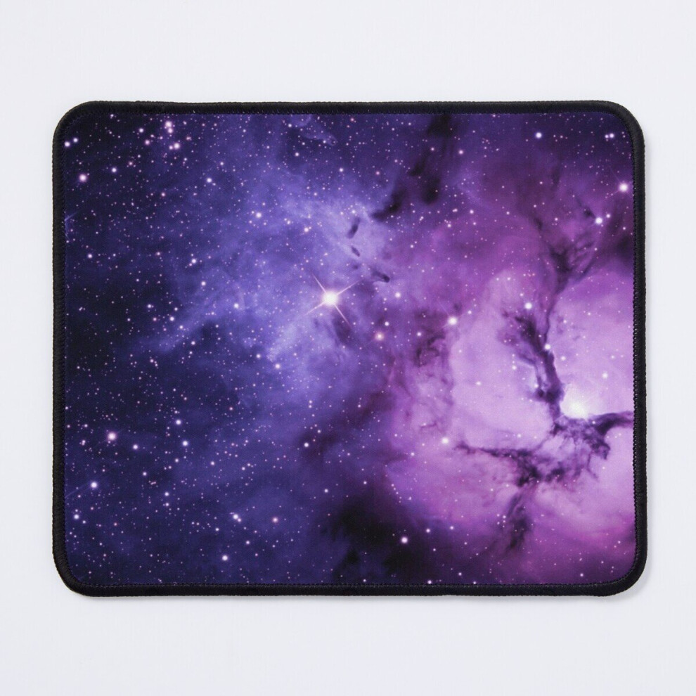 Mouse Pad Nebula 11.8 X 9.8 Inch Computer Mat Gaming Office Mousepad Purple 7802738141191