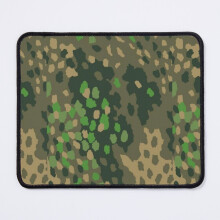 Mouse Pad Dot 44 German WW2 camouflage pattern  11.8 x 9.8 inch Computer Mat Gaming Office Mousepad