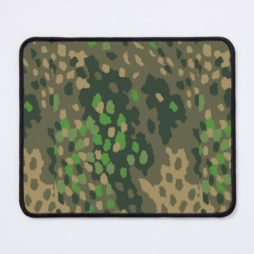 Mouse Pad Dot 44 German WW2 camouflage pattern  11.8 x 9.8 inch Computer Mat Gaming Office Mousepad