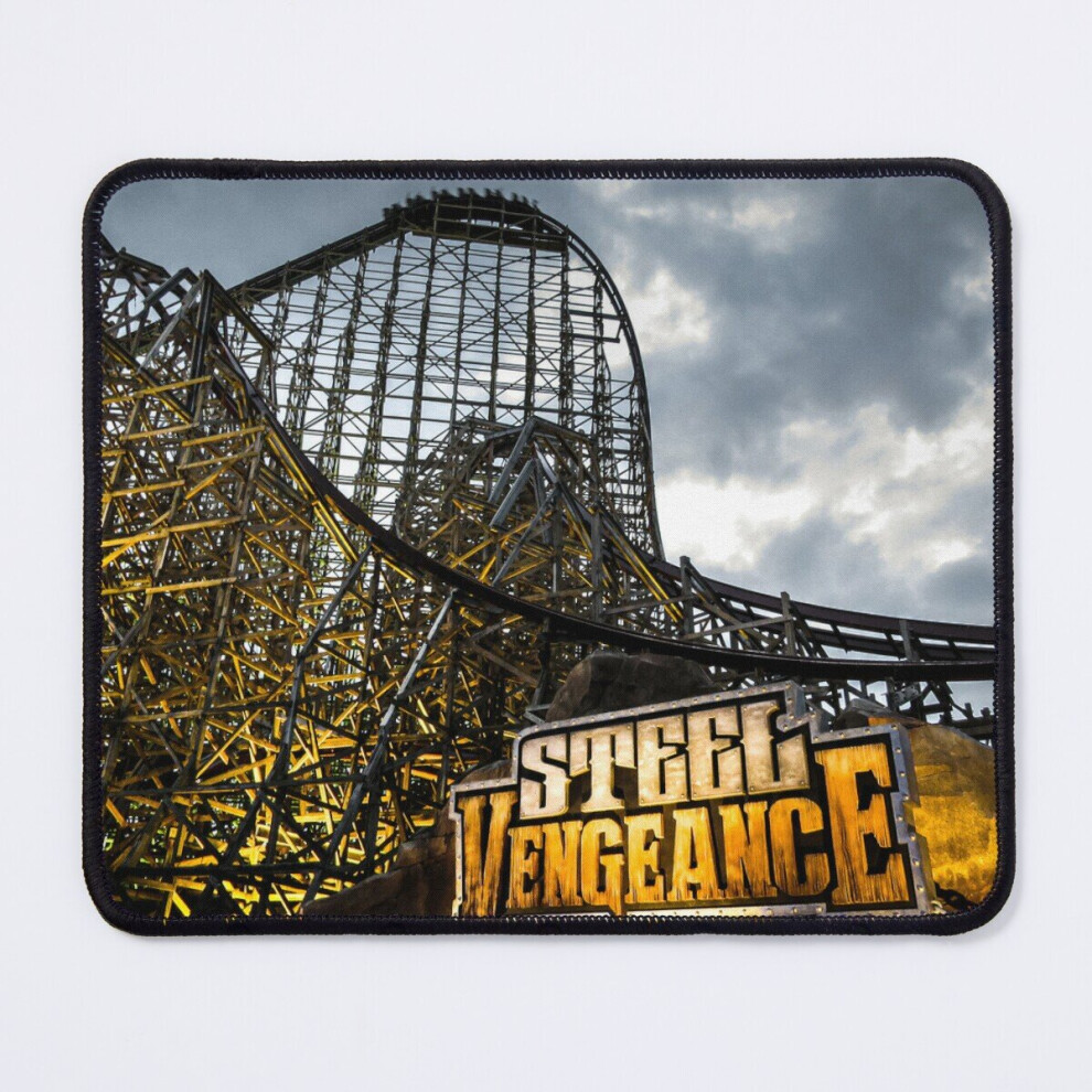 Mouse Pad Steel Vengeance Roller Coaster, Cedar Point 11.8 X 9.8 Inch Computer Mat Gaming Office Mousepad 7802738202823