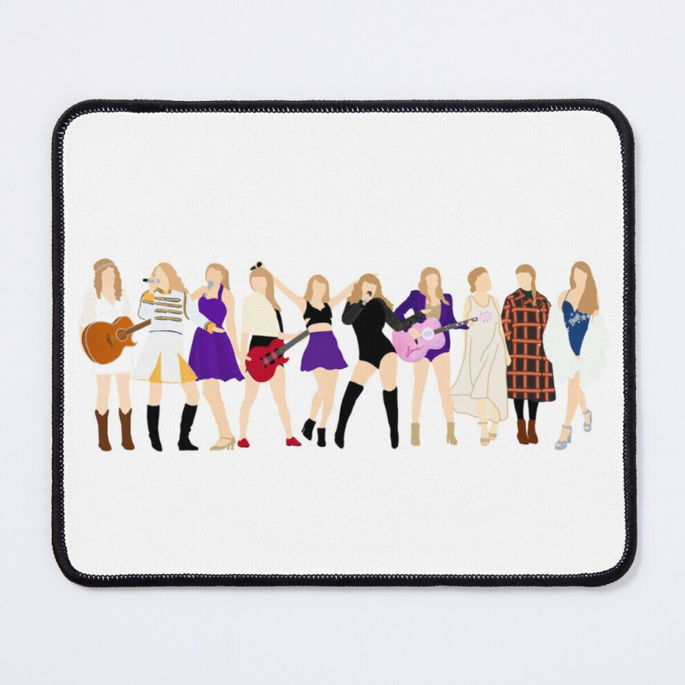 Mouse Pad Taylor Swift Tour Eras *Including Midnights* 11.8 X 9.8 Inch Computer Mat Gaming Office Mousepad 7802738170368