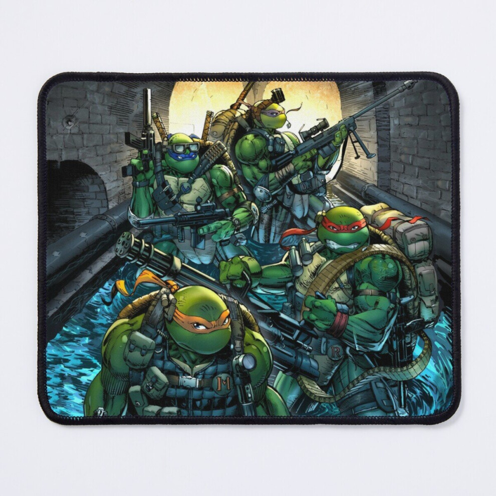 Mouse Pad Teenage Mutant Ninja Turtles - Navy Seals 11.8 X 9.8 Inch Computer Mat Gaming Office Mousepad 7802738191776