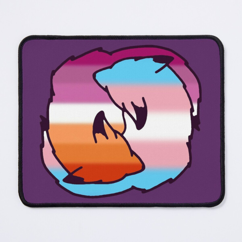 Mouse Pad Lesbian/Trans Cuddles 11.8 X 9.8 Inch Computer Mat Gaming Office Mousepad 7802738124224
