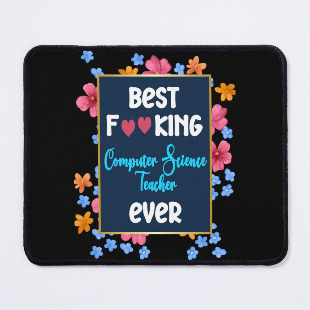 Mouse Pad Computer Science Teacher Best Ever 11.8 X 9.8 Inch Computer Mat Gaming Office Mousepad 7802738157383