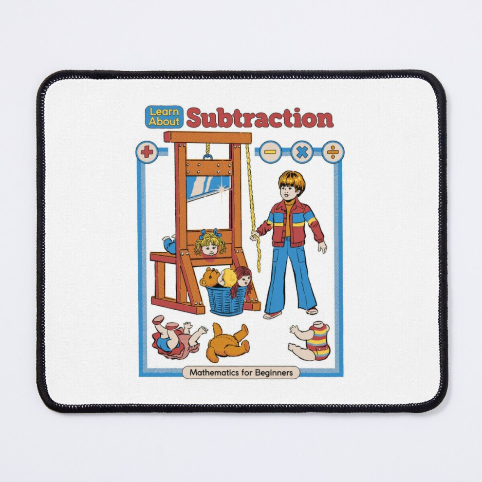 Mouse Pad Learn About Subtraction 11.8 X 9.8 Inch Computer Mat Gaming Office Mousepad 7802738194890