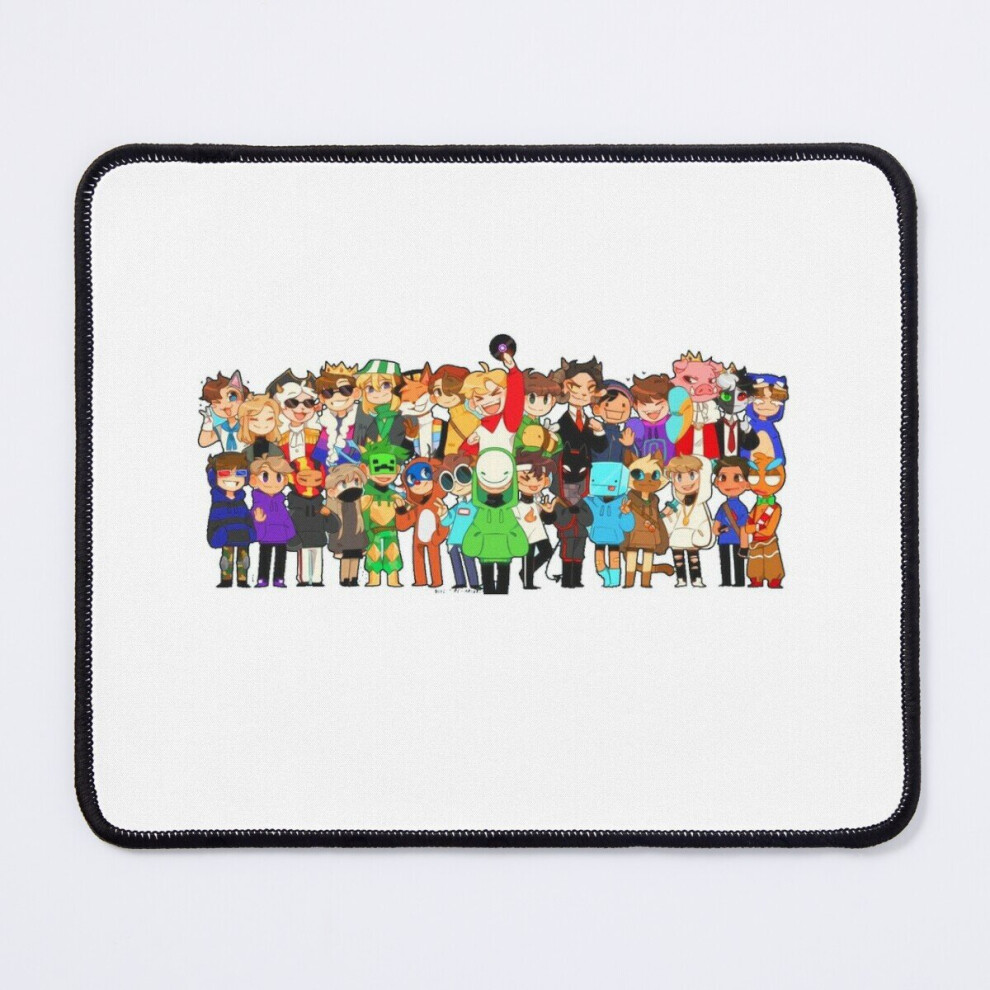 Mouse Pad Dream Smp All Members 11.8 X 9.8 Inch Computer Mat Gaming Office Mousepad 7802738114256