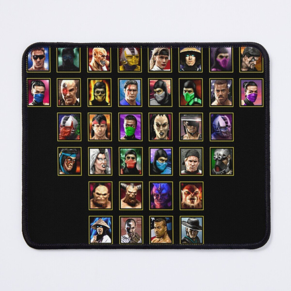 Mouse Pad Mortal Kombat Trilogy - Character Select 11.8 X 9.8 Inch Computer Mat Gaming Office Mousepad 7802738171334