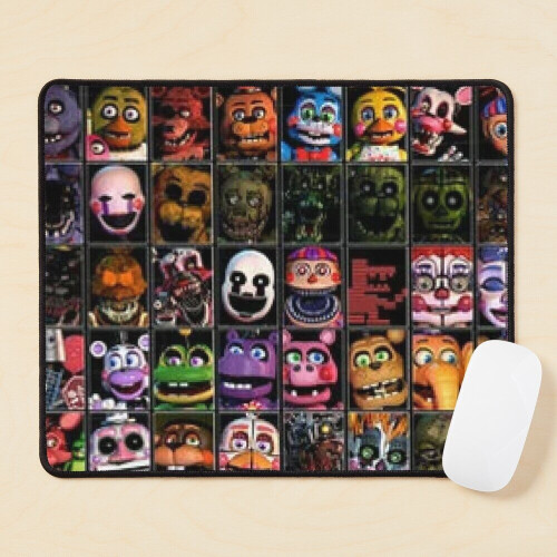 Mouse Pad FNAF Characters 11.8 x 9.8 inch Computer Mat Gaming Office Mousepad 1