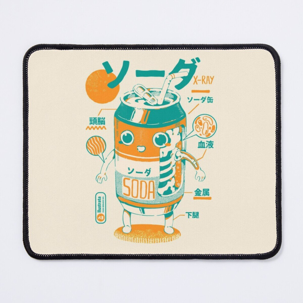 Photos - Other for Computer Mouse Pad Soda Can X-Ray 11.8 x 9.8 inch Computer Mat Gaming Office Mousepad