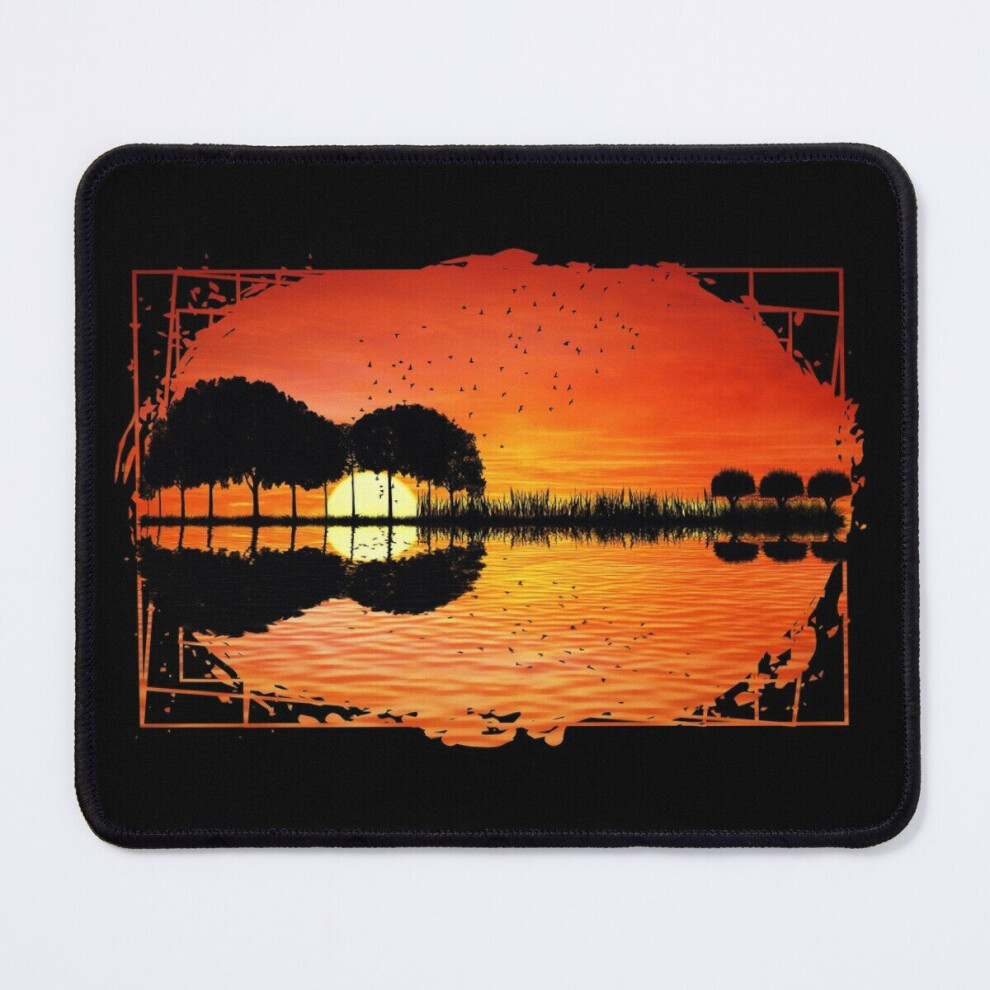 Mouse Pad Guitar Island Sunset 11.8 X 9.8 Inch Computer Mat Gaming Office Mousepad 7802738126839