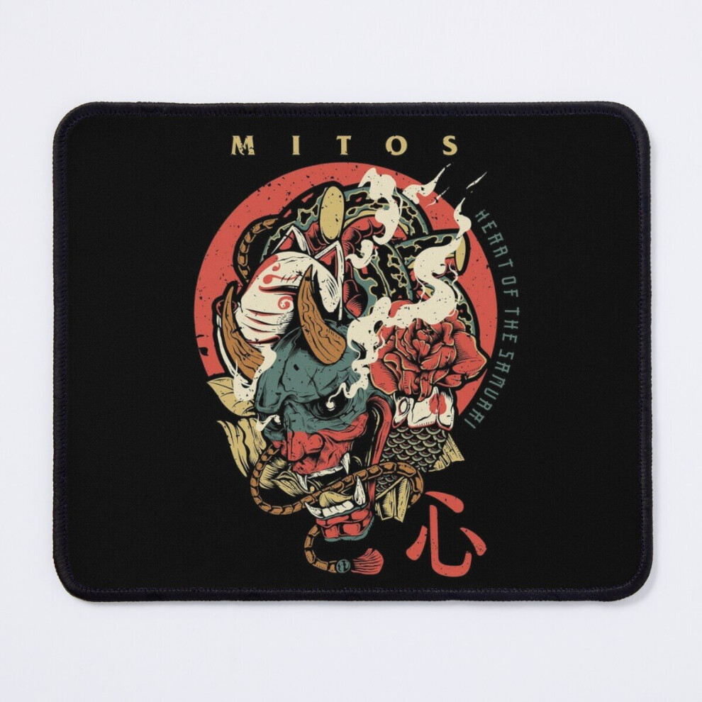 Mouse Pad Oni Samurai Japan 11.8 X 9.8 Inch Computer Mat Gaming Office Mousepad 7802738194470