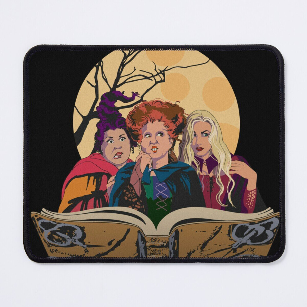 Mouse Pad Hocus Pocus Sanderson Sisters 11.8 X 9.8 Inch Computer Mat Gaming Office Mousepad 7802738121834